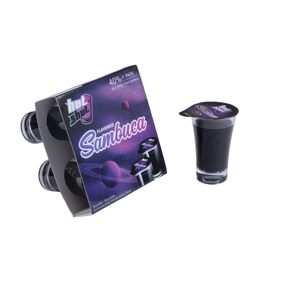 Flavoured Sambuca – The Bold Classic x4 image 0