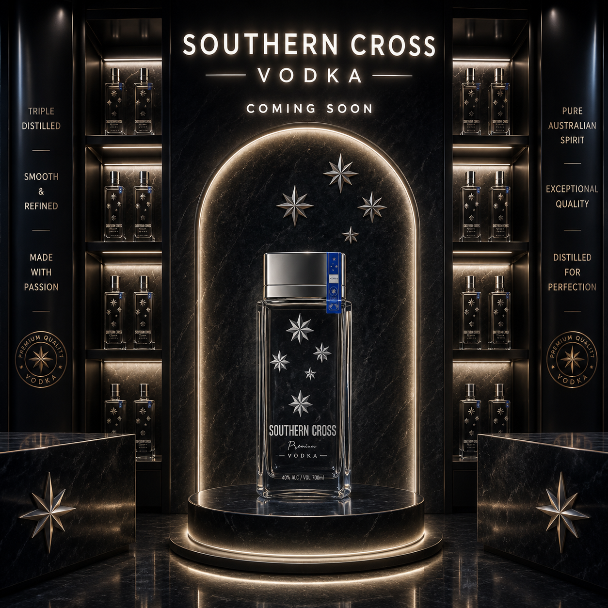 Southern Cross Premium Vodka 700ml COMING SOON