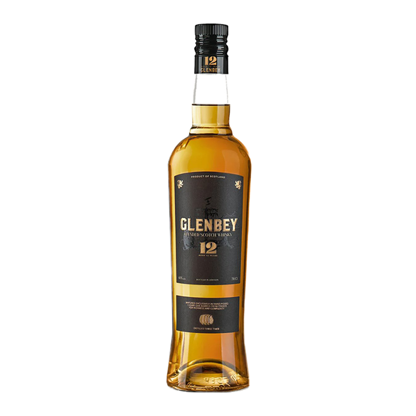 Glenbey 12 year old blended scotch whiskey